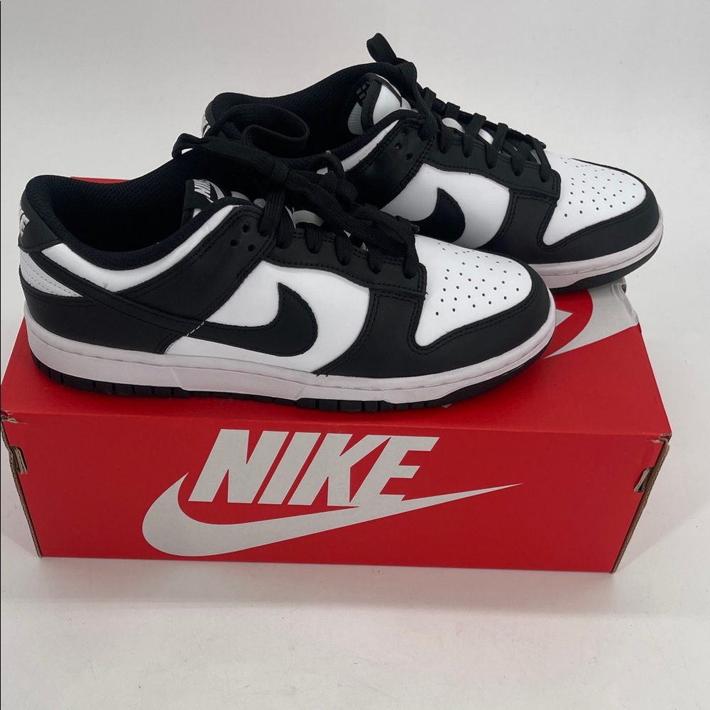 New In Box Nike Dunk Low Retro Panda Colorway Women Size 8